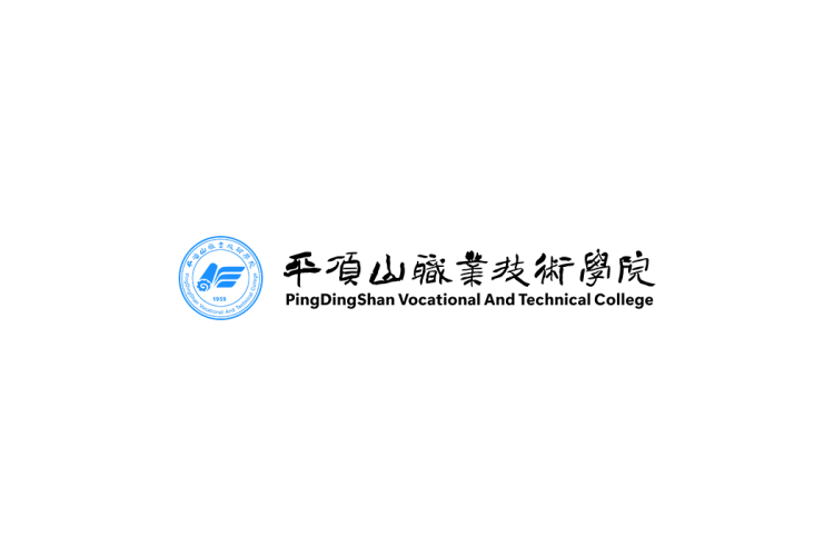 平顶山职业技术学院校徽logo矢量标志素材