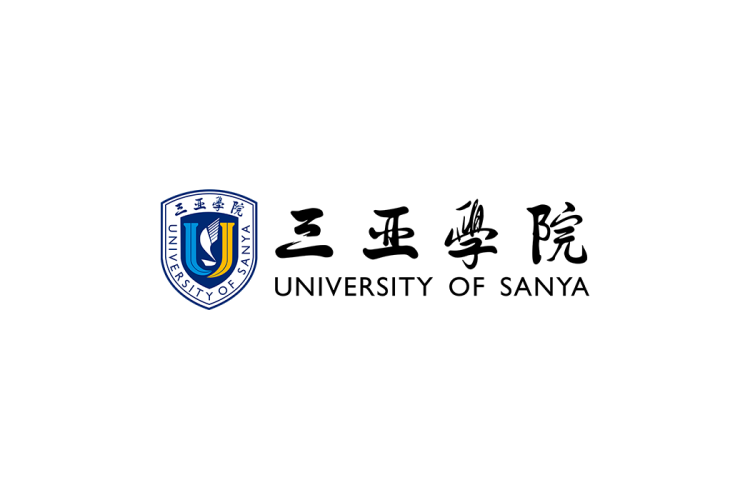 三亚学院校徽logo矢量标志素材