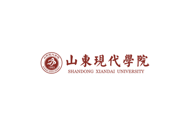 山东现代学院校徽logo矢量标志素材
