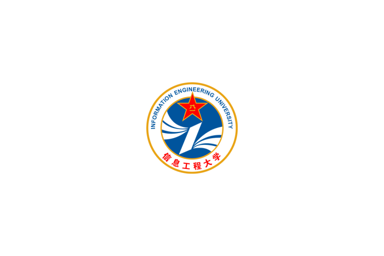 网络空间部队信息工程大学校徽logo矢量标志素材