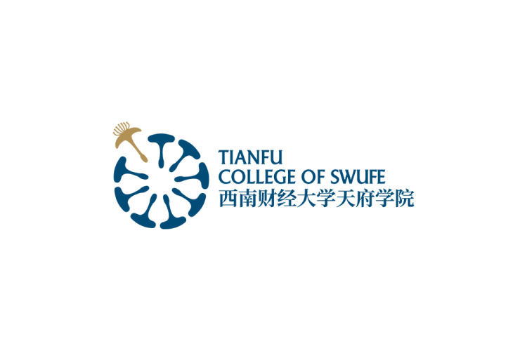 西南财经大学天府学院学院校徽logo矢量标志素材