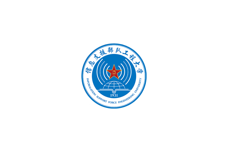 信息支援部队工程大学校徽logo矢量标志素材