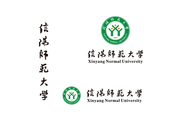 信阳师范大学校徽logo矢量标志素材