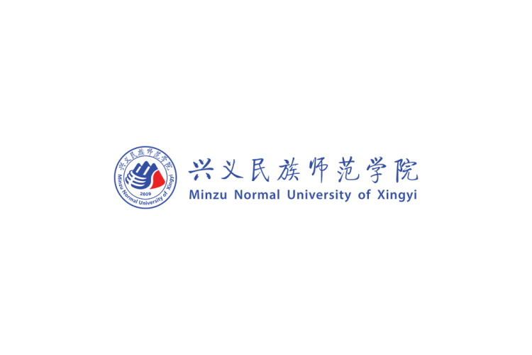兴义民族师范学院校徽logo矢量标志素材