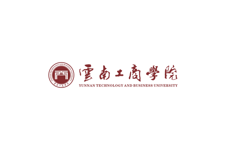 云南工商学院校徽logo矢量标志素材