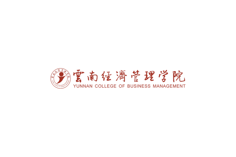 云南经济管理学院校徽logo矢量标志素材