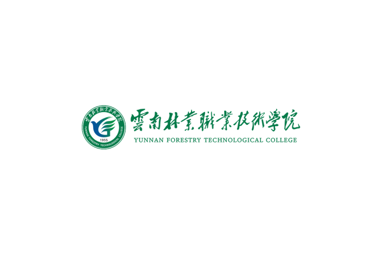 云南林业职业技术学院校徽logo矢量标志素材