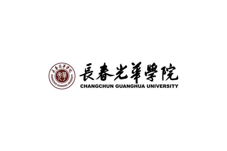 长春光华学院校徽logo矢量标志素材
