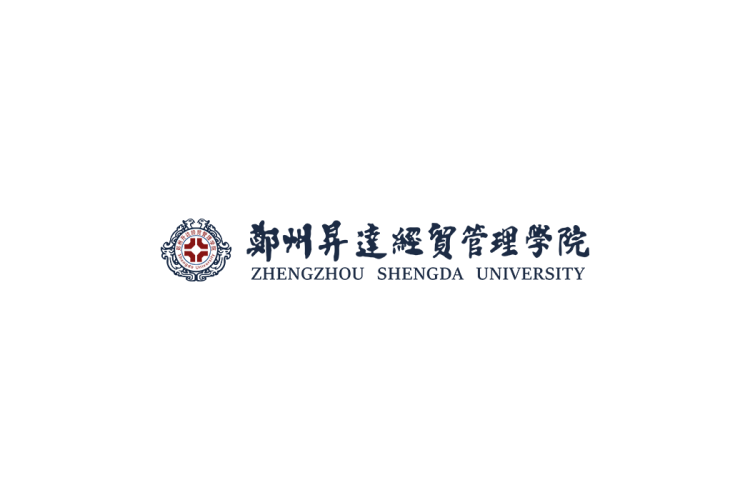 郑州升达经贸管理学院校徽logo矢量标志素材