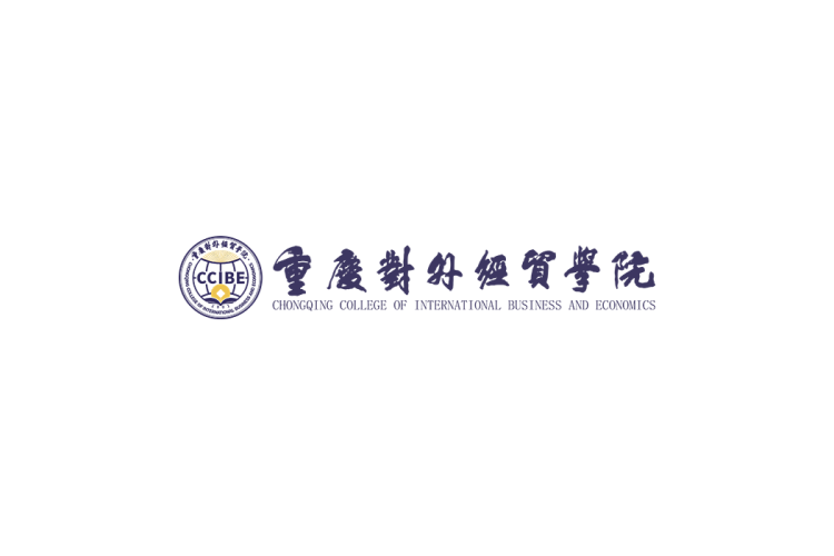 重庆对外经贸学院校徽logo矢量标志素材