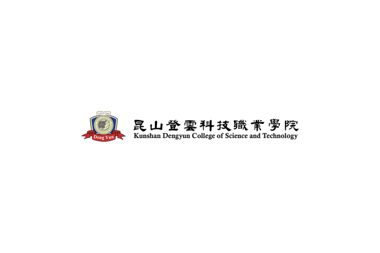 昆山登云科技职业学院校徽logo矢量标志素材