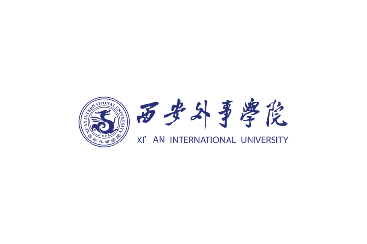 西安外事学院校徽logo矢量标志素材