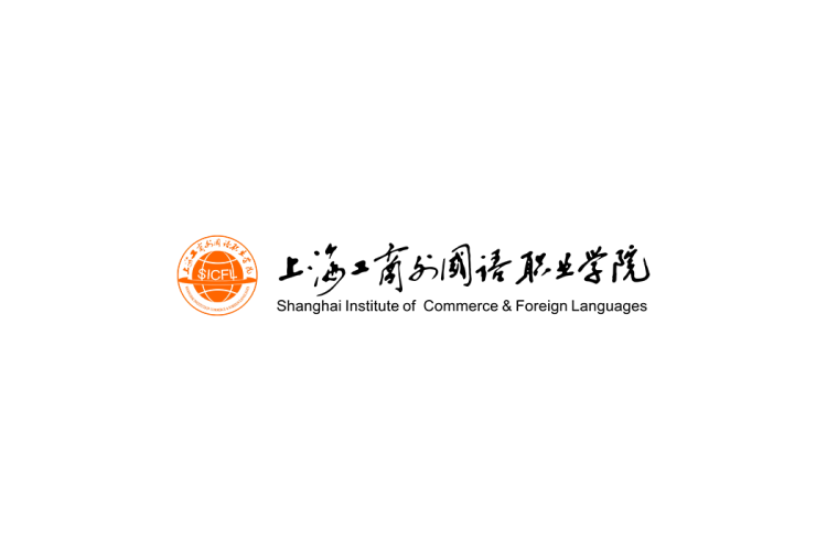 上海工商外国语职业学院校徽logo矢量标志素材