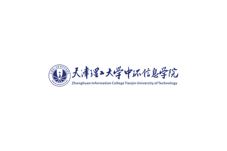 天津理工大学中环信息学院校徽logo矢量标志素材