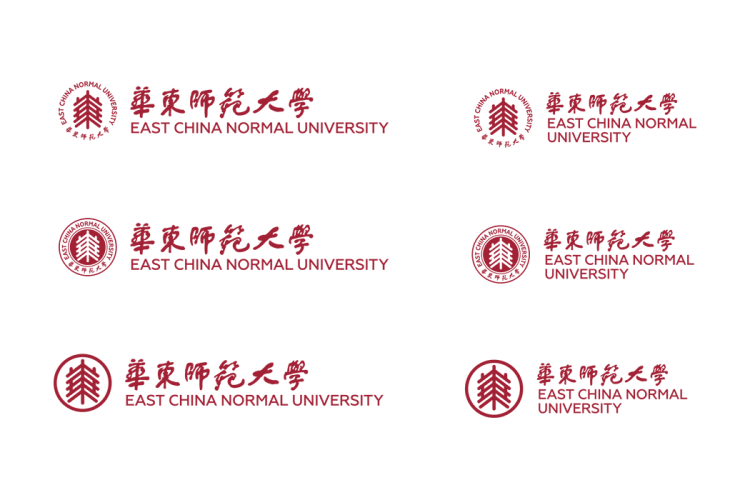 华东师范大学校徽logo矢量标志素材