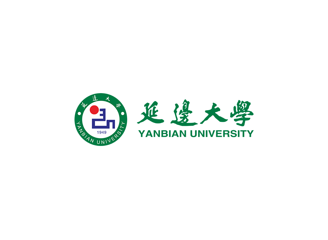 延边大学校徽logo矢量标志素材