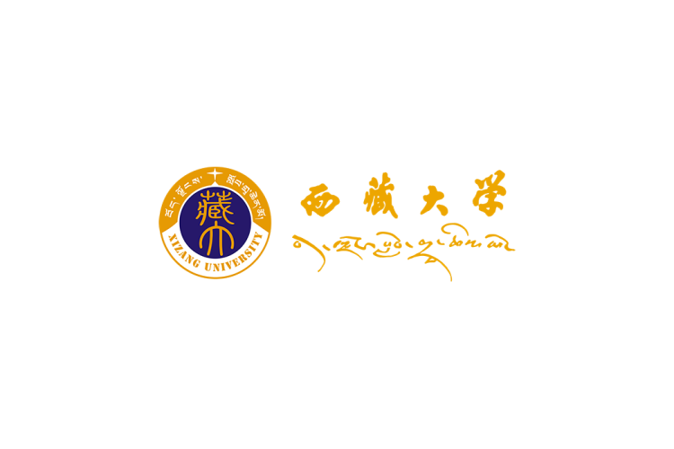 西藏大学校徽logo矢量标志素材