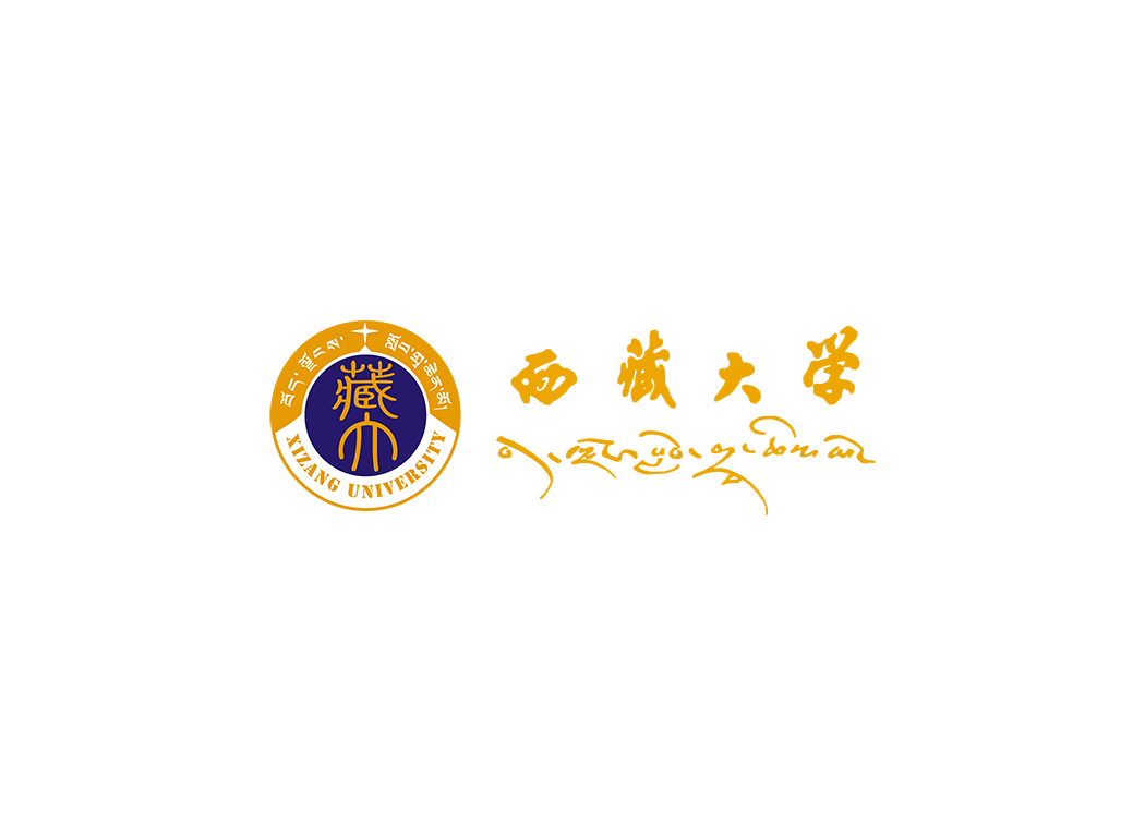 西藏大学校徽logo矢量标志素材