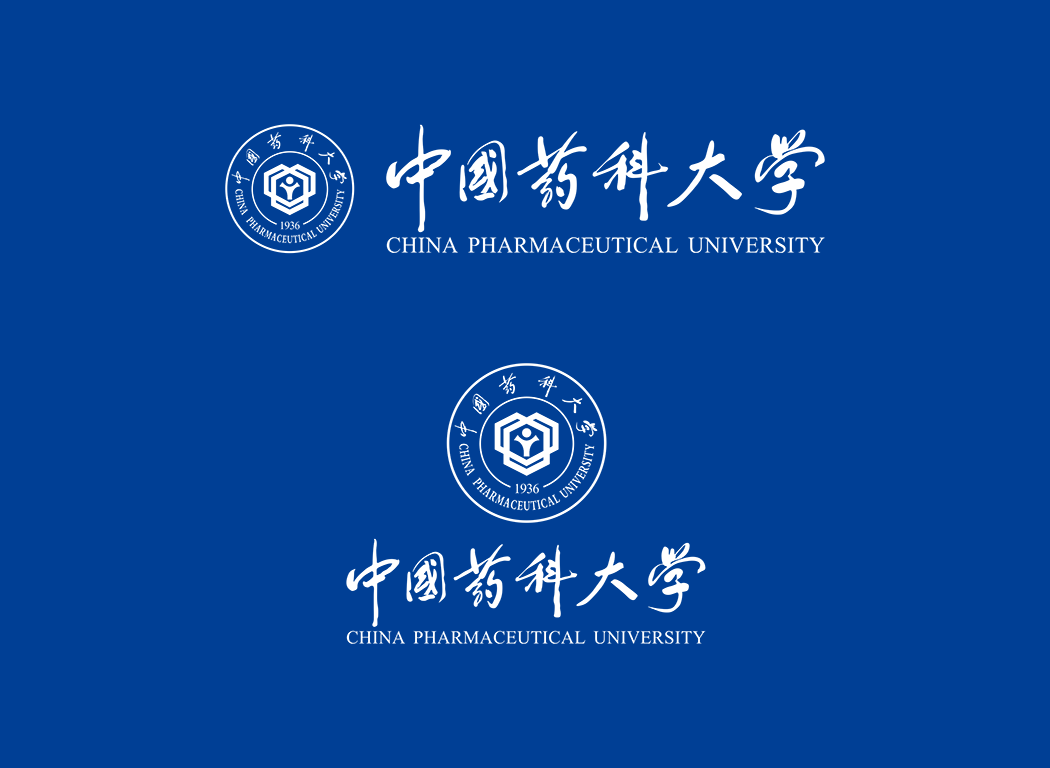 中国药科大学校徽logo矢量标志素材